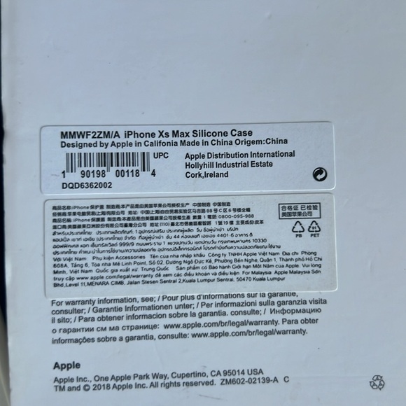 IPHONE X SILICONE CASES - QUANTITY (5) - Picture 4 of 4